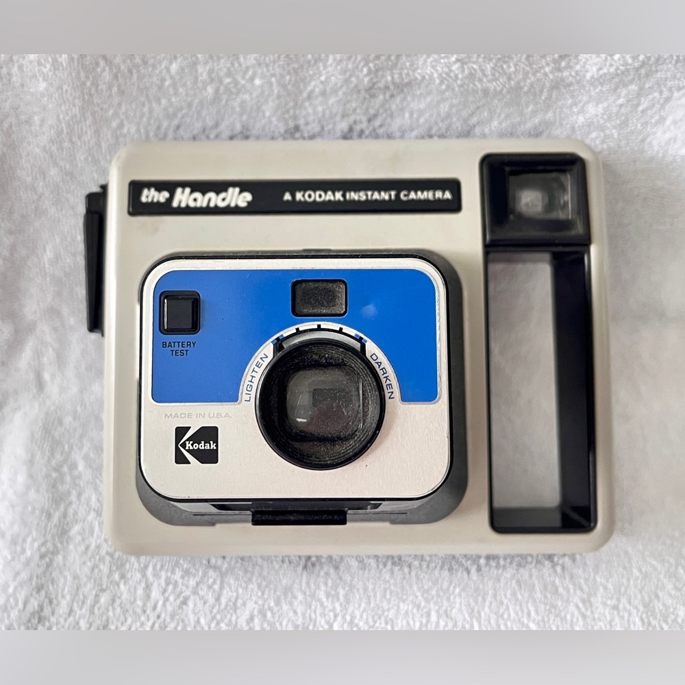 Kodak The Handle vintage Polaroid camera with bag hard to find